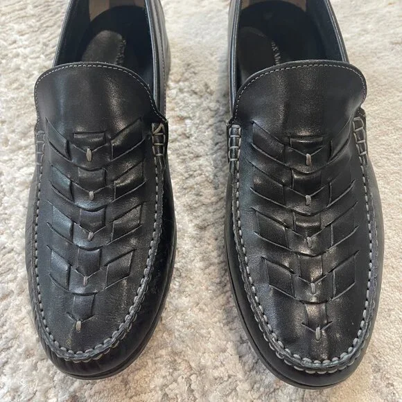 Johnston & Murphy Men\'s Creswell Woven Tassel Loafers Sz 10.5 Johnston & Murphy Creswell Tassel Loafer Woven Mens 11 M  main image 3